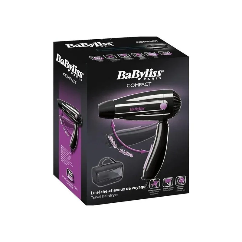 Babyliss Voyage 1200w mini phon da viaggio