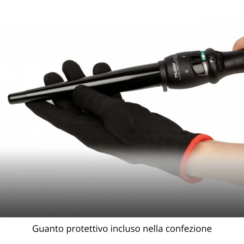Muster Ferro Arricciacapelli Conico Live Pro 2.0 Onde & Ricci 25cm