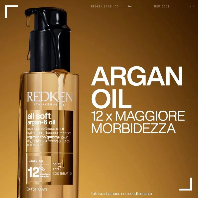 Redken All Soft Argan-6 Oil - olio idratante