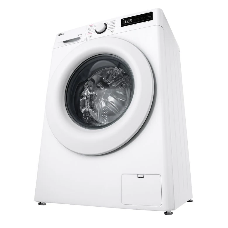 LG D2R3S08NSWW Lavasciuga slim 8/5kg AI DD, Classe E, 1200 giri, AI Wash, Vapore