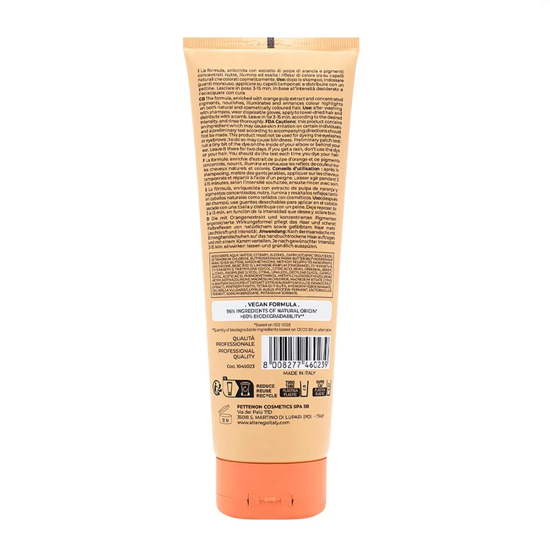Alterego Passion Color Mask Cherry Berry 250ml - maschera colorante nutriente