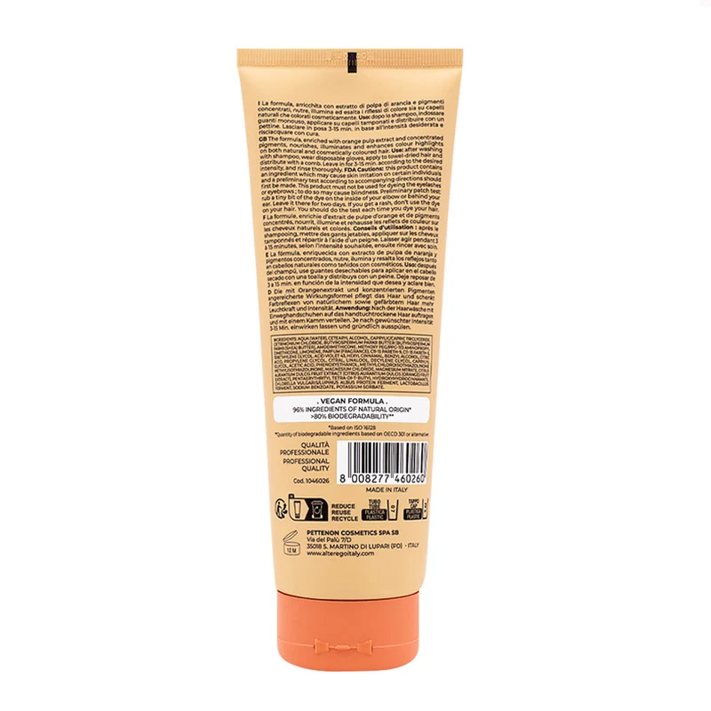 Alterego Passion Color Mask Silver Shimmer 250ml - maschera colorante nutriente