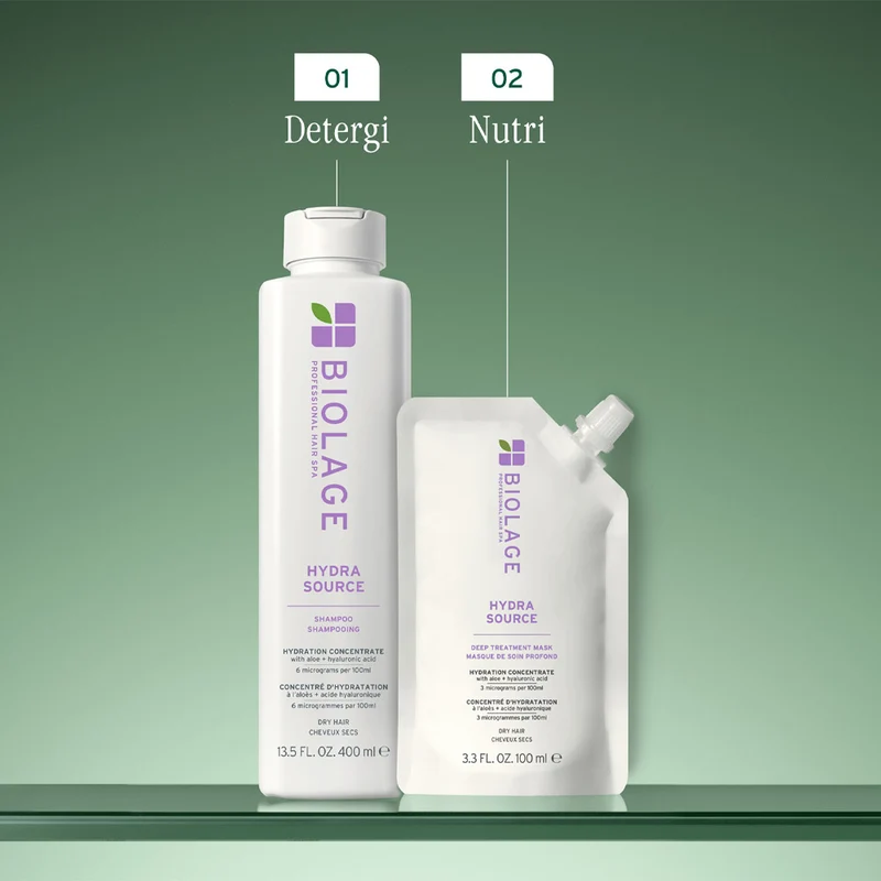 Biolage Professional Hair Spa Hydra Source Deep Treatment Pack 100ml - trattamento idratante