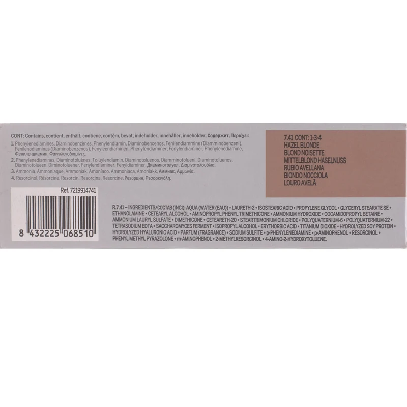 Revlon Professional Revlonissimo Colorcosmetique 7.41 Hazel Blonde 60ml - colorazione permanente