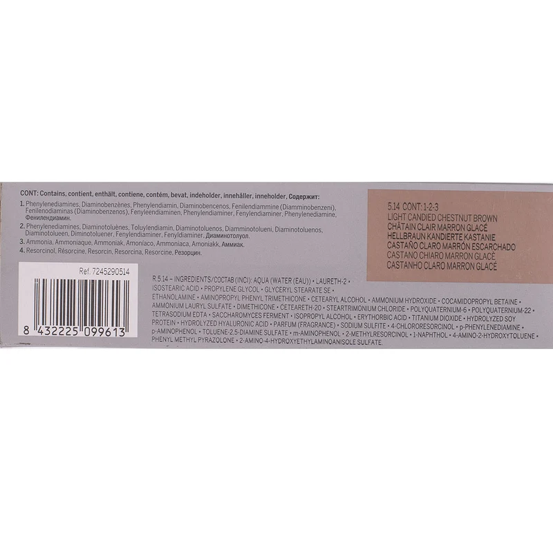 Revlon Professional Revlonissimo Colorcosmetique 5.14 60ml - colorazione permanente