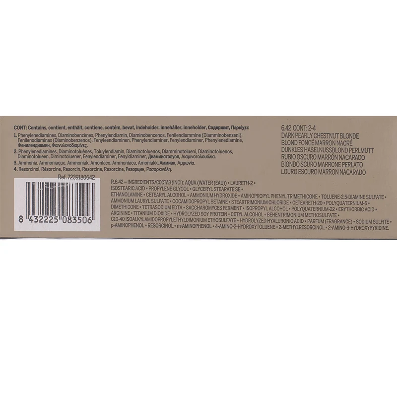Revlon Professional Revlonissimo Colorcosmetique 6.42 Dark Pearly Chestnut Blonde 60ml - colorazione permanente