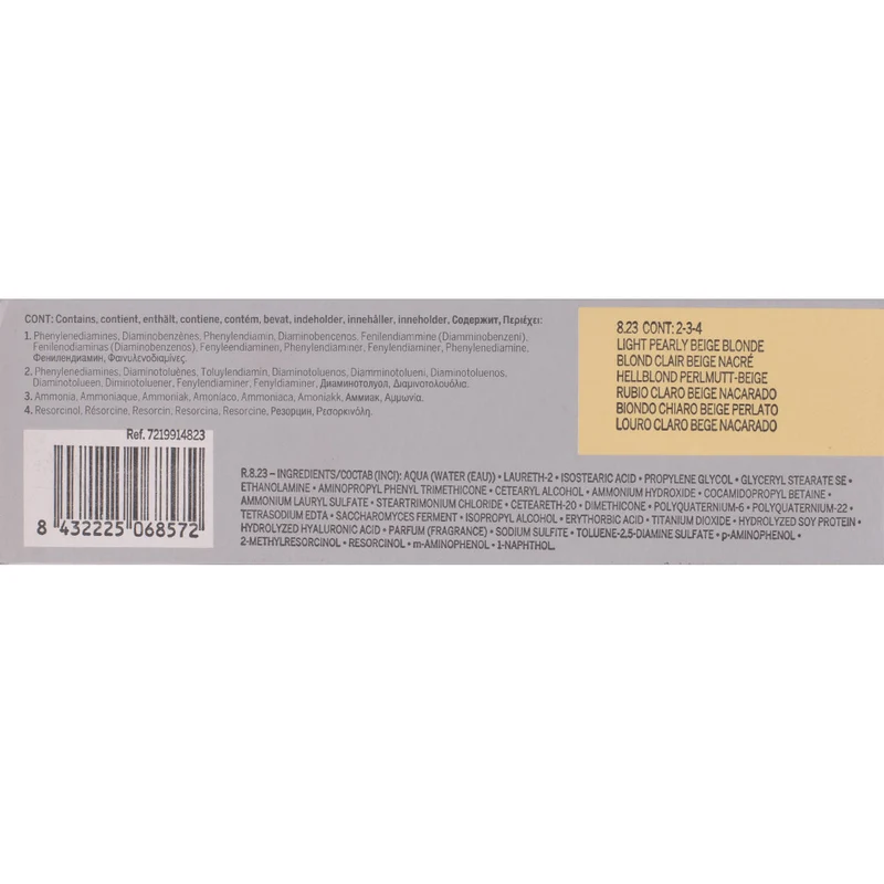 Revlon Professional Revlonissimo Colorcosmetique 8.23 Light Pearly Beige Blonde 60ml - colorazione permanente