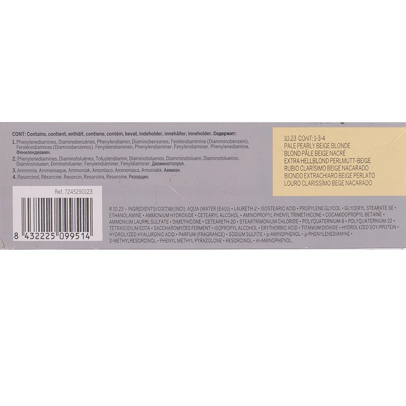 Revlon Professional Revlonissimo Colorcosmetique 10.23 Pale Pearly Beige Blonde 60ml - colorazione permanente