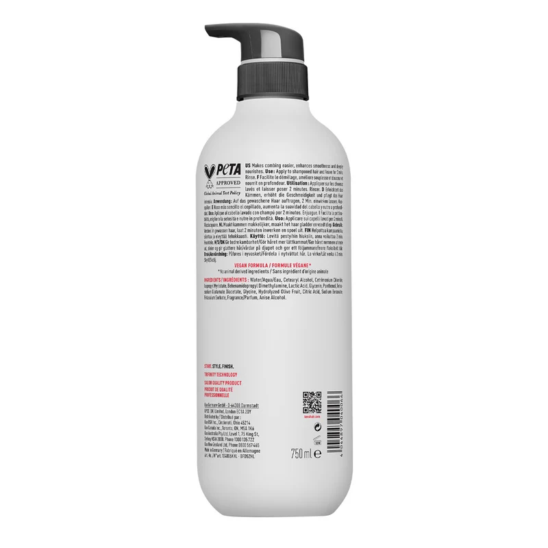 KMS All Smooth Conditioner 750ml - balsamo anti crespo