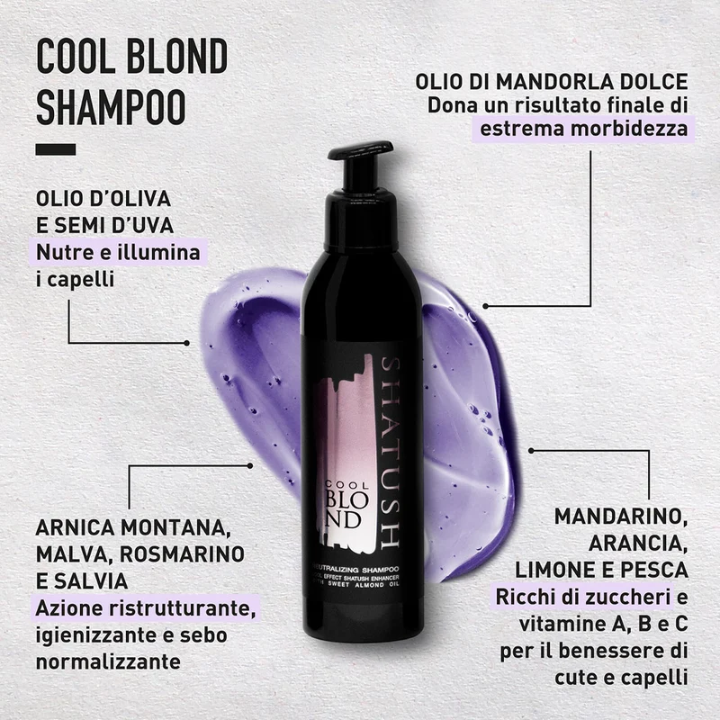 Shatush Cool Blond Neutralizing Shampoo 250ml