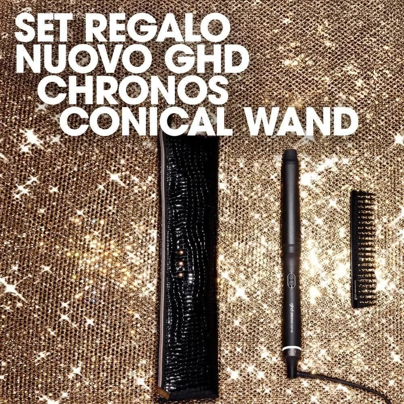 GHD Chronos Curve Conical 28-23mm - set regalo ferro e pettine