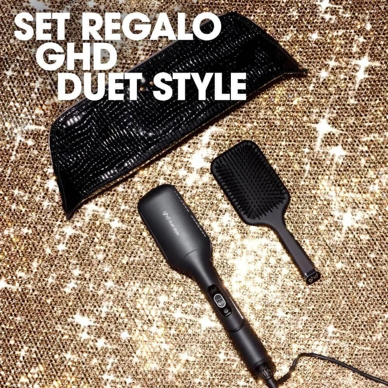 GHD Duet Style + Paddle Brush - set regalo piastra ad aria e spazzola