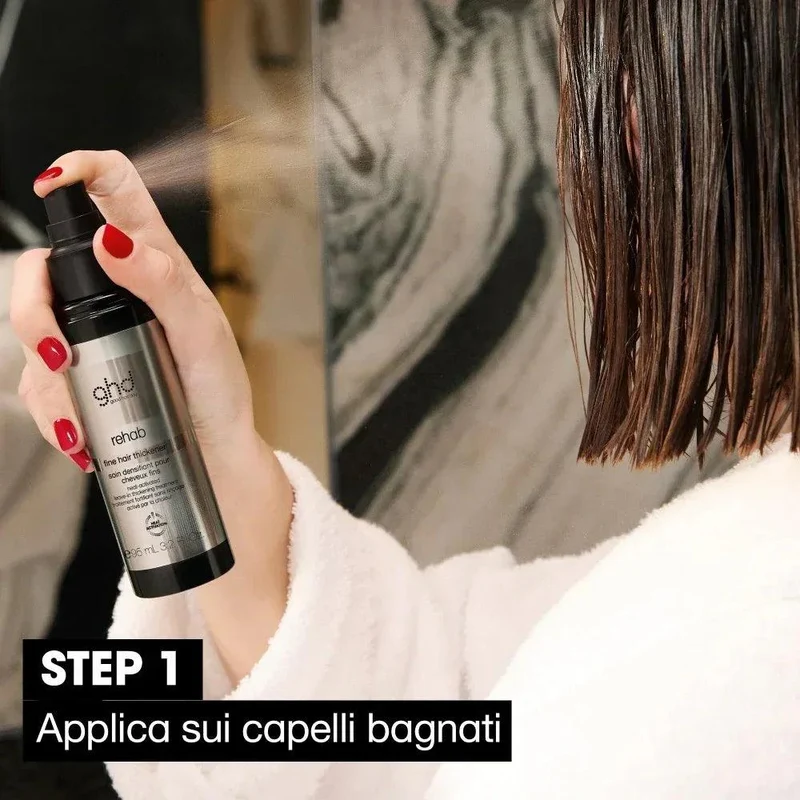 Ghd Rehab Fine Hair Thickener Trattamento capelli fini 95ml