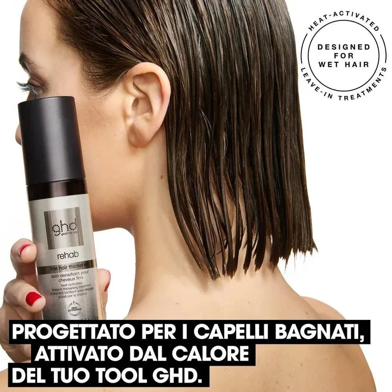 Ghd Rehab Fine Hair Thickener Trattamento capelli fini 95ml