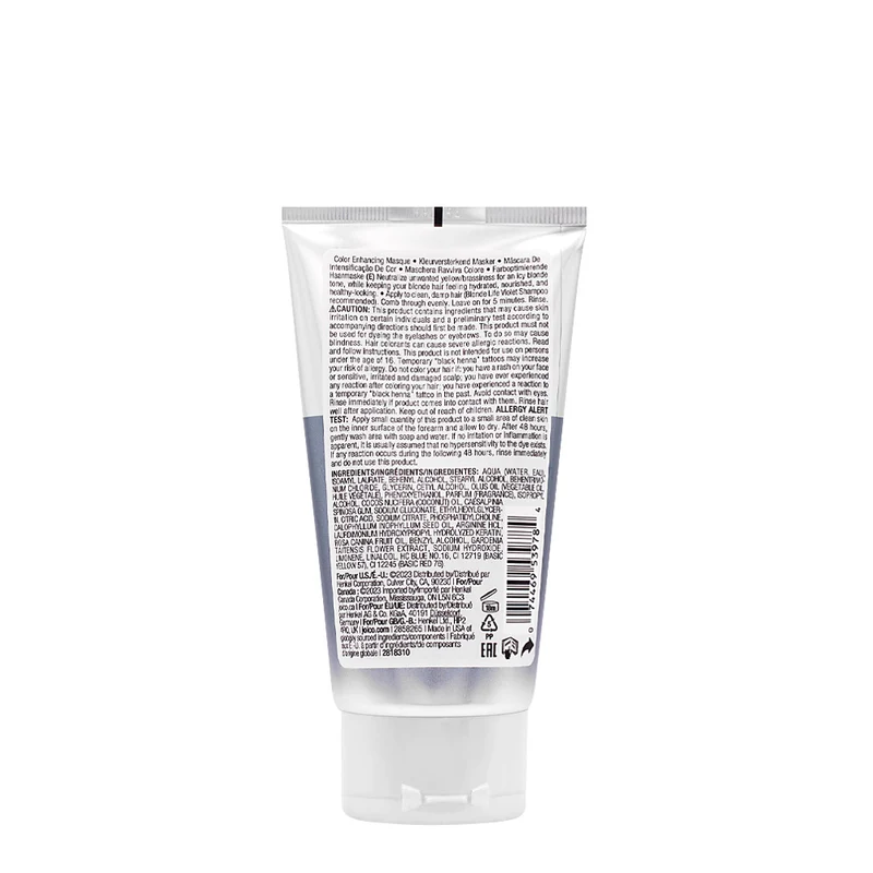 Joico Blonde Life Silver Color Enhancing Masque 150ml - maschera ravviva colore