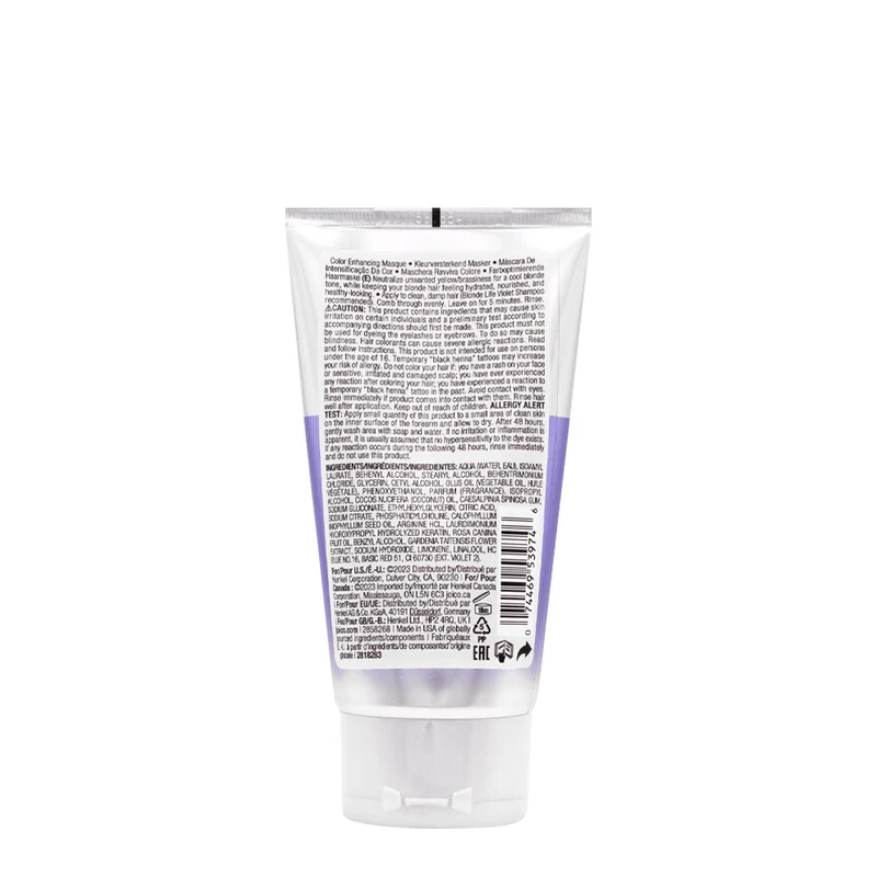 Joico Blonde Life Color Violet Enhancing Masque 150ml - maschera ravviva colore
