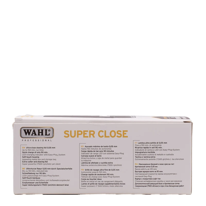 Hair Gallery Resi Come Nuovi Wahl Super Close - imballaggio danneggiato
