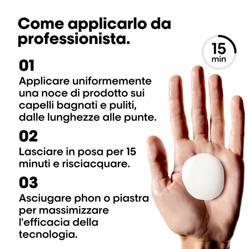 L'Oreal Professionnel Paris Serie Expert Keratin Alpha Sleek Treatment 200ml - trattamento disciplinante anticrespo