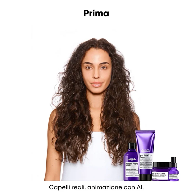 L'Oreal Professionnel Paris Serie Expert Keratin Alpha Sleek Shampoo 500ml - shampoo disciplinante anticrespo