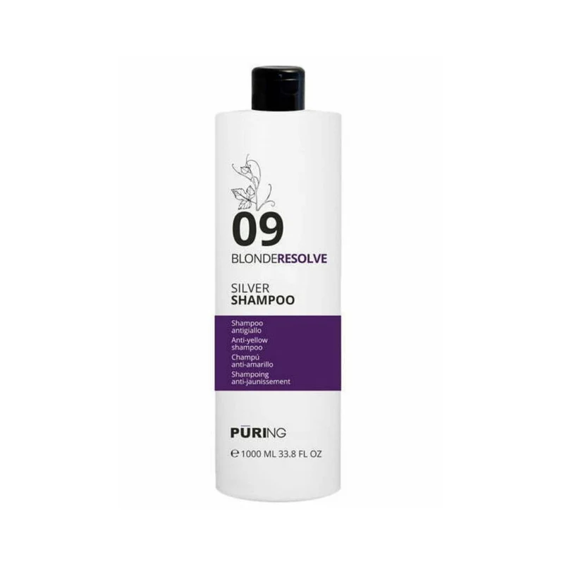 Puring 09 Blonderesolve Silver Shampoo Antigiallo