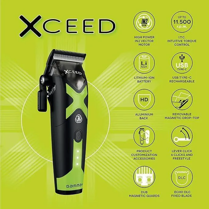 Gammapiu Xceed Clipper tagliacapelli professionale