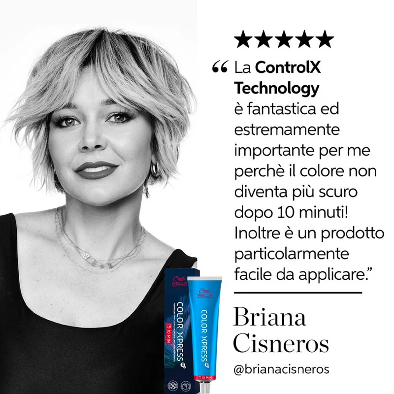 Wella Color Xpress 6/02 Biondo Scuro Naturale Matt 60ml - colore permanente rapido