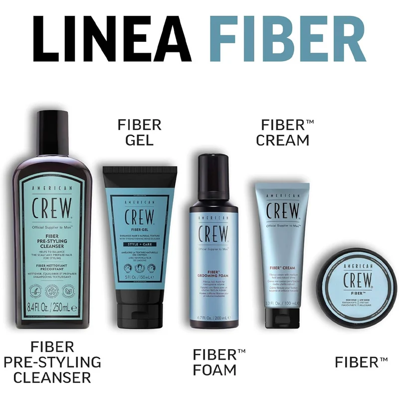 American Crew Fiber Gel 150ml - gel modellante