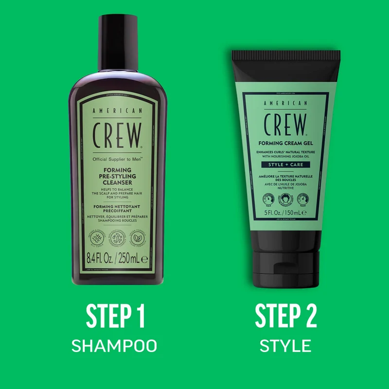 American Crew Forming Cream Gel 150ml - gel ricci definiti
