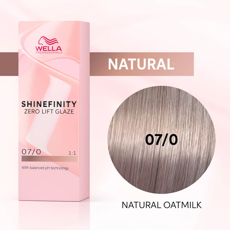 Wella Shinefinity 07/0 Biondo Medio Naturale 60ml - colore demi-permanente