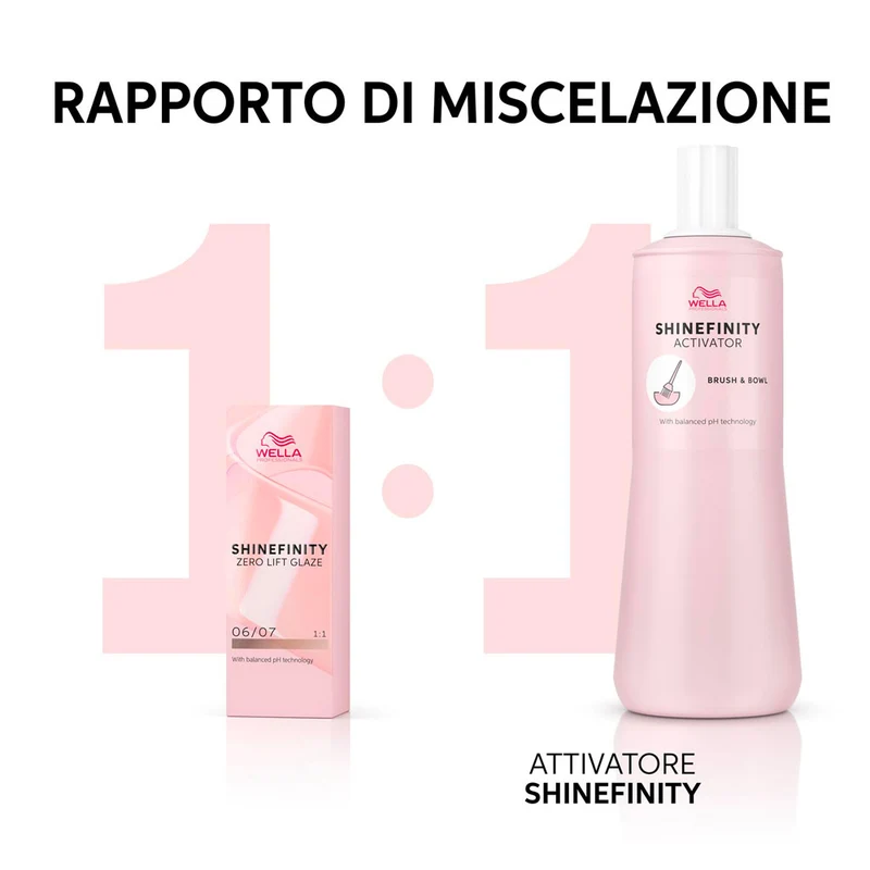 Wella Shinefinity 07/0 Biondo Medio Naturale 60ml - colore demi-permanente