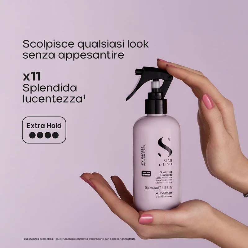 Alfaparf Milano Semi Di Lino Style&Care Sculpting Hairspray 250ml - lacca modellante