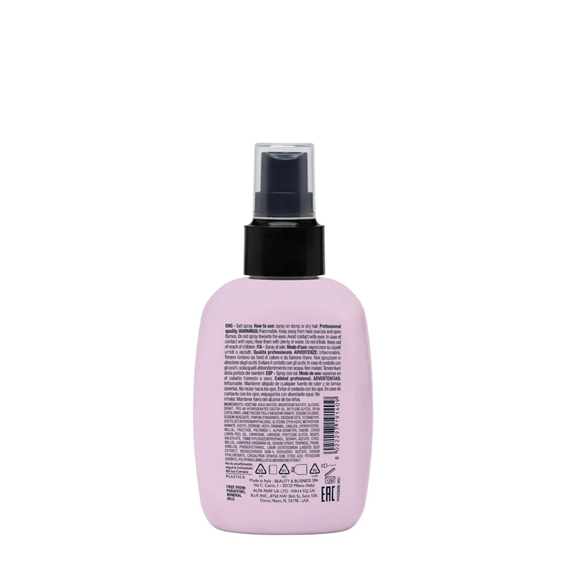 Alfaparf Milano Semi Di Lino Style&Care Sea Spray 125ml - spray al sale tenuta media