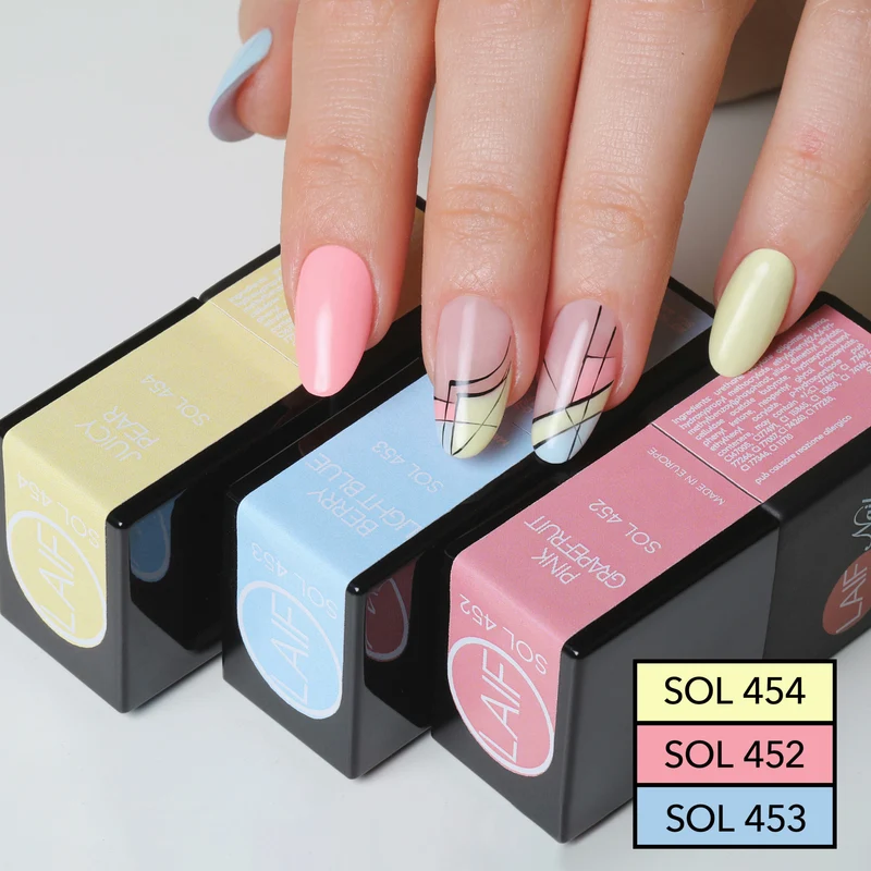 Laif Nail Gel Semipermanenti Berry Juicy Pear SOL 454