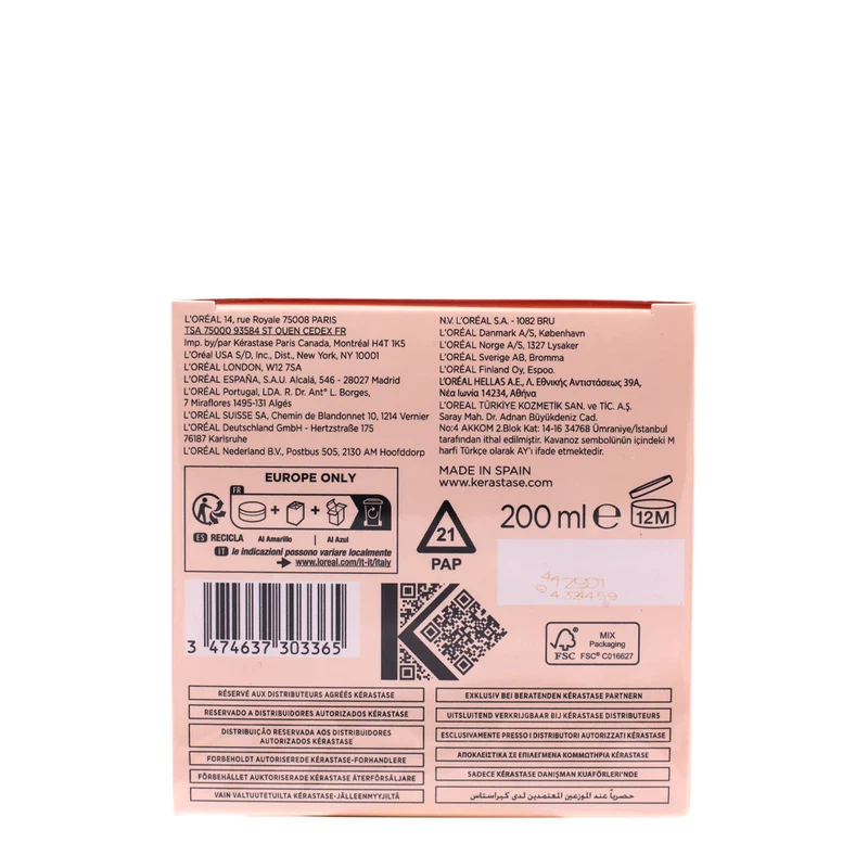 Kerastase Gloss Absolu Masque Riche 200ml - maschera illuminante capelli spessi