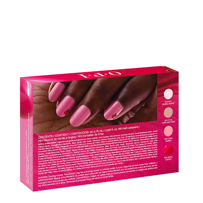 OPI Nail Laquer Spring 26 Mini Pack 4pcs - cofanetto smalti