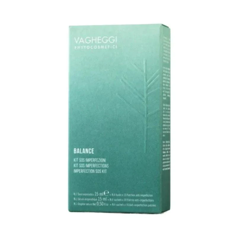 Vagheggi Balance Kit SOS Imperfezioni 40 patch e Siero 15ml