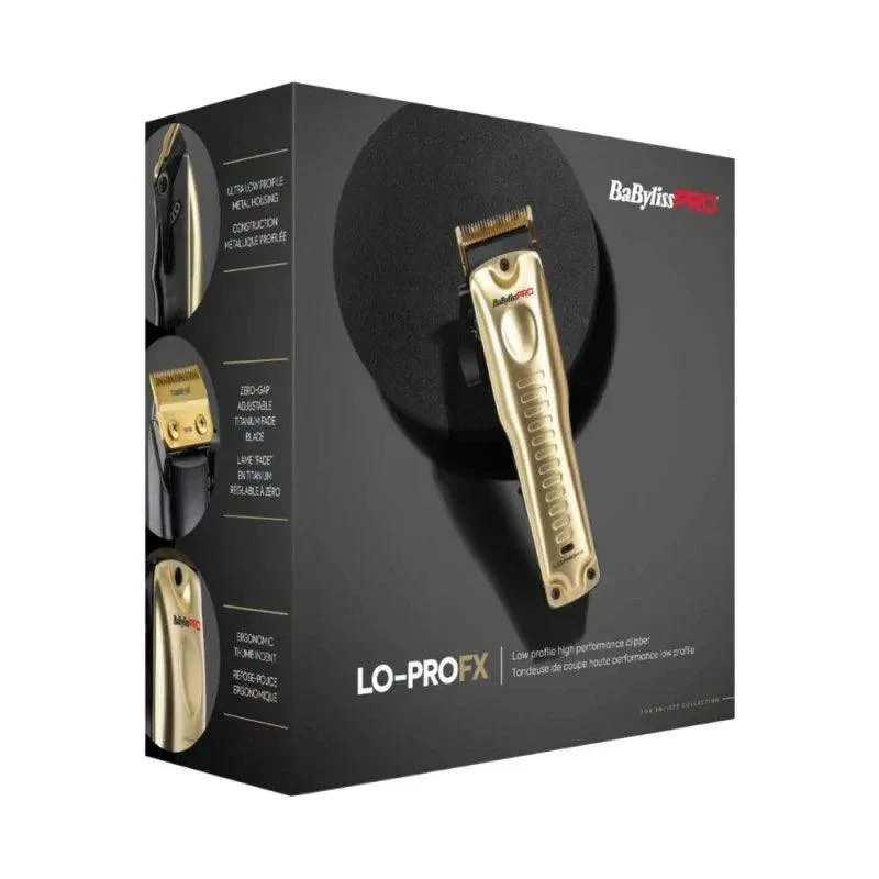 Babyliss Pro Lo-ProFX Gold Clipper FX825GE tagliacapelli professionale