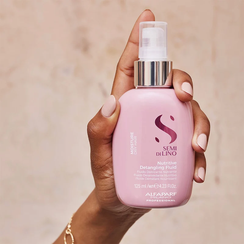 Alfaparf Milano Semi Di Lino Moisture Nutritive Detangling Fluid 125ml - fluido districante senza risciacquo
