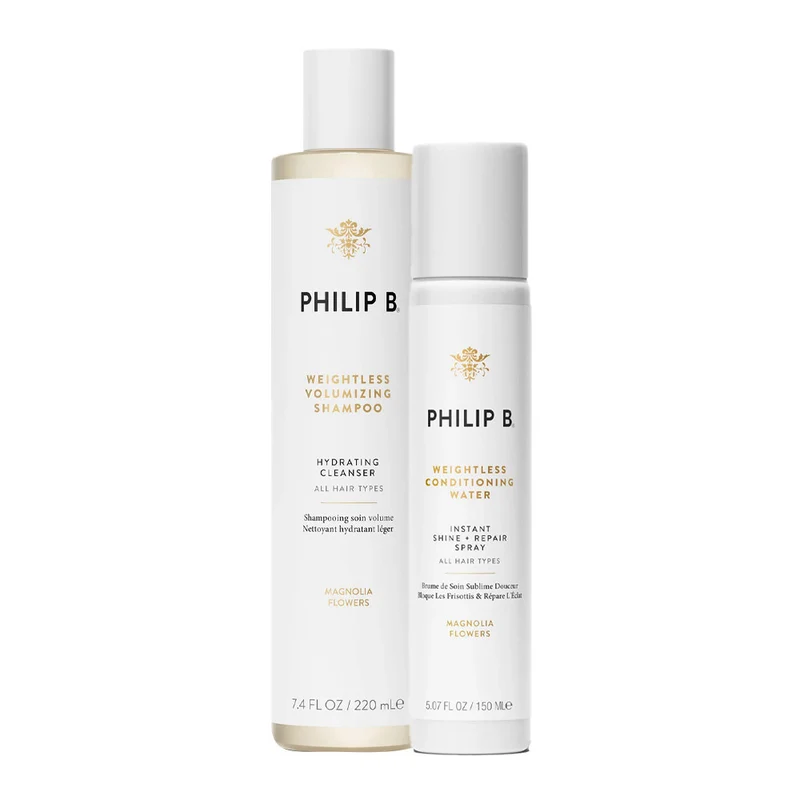 Philip B Weightless Volumizing Shampoo 220ml Conditioning Water 150ml