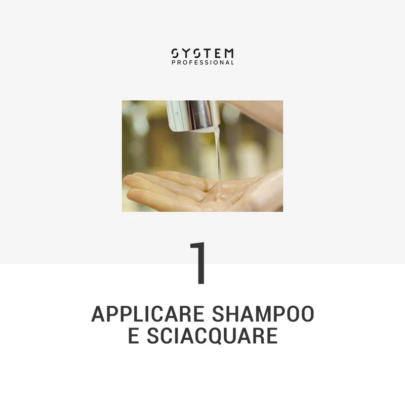 System Professional Basic Routine per Capelli Secchi