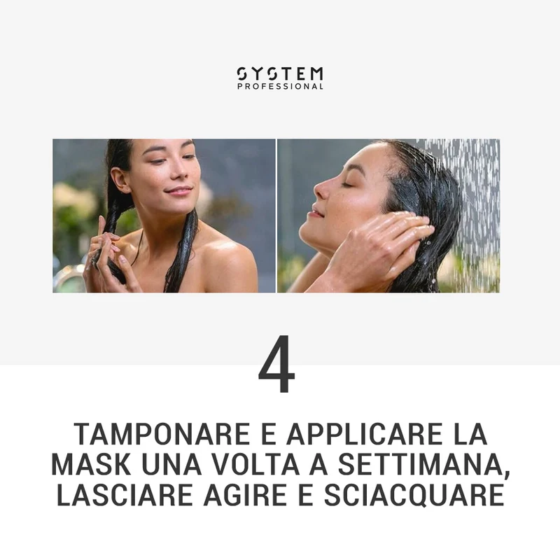 System Professional Basic Routine per Capelli Secchi