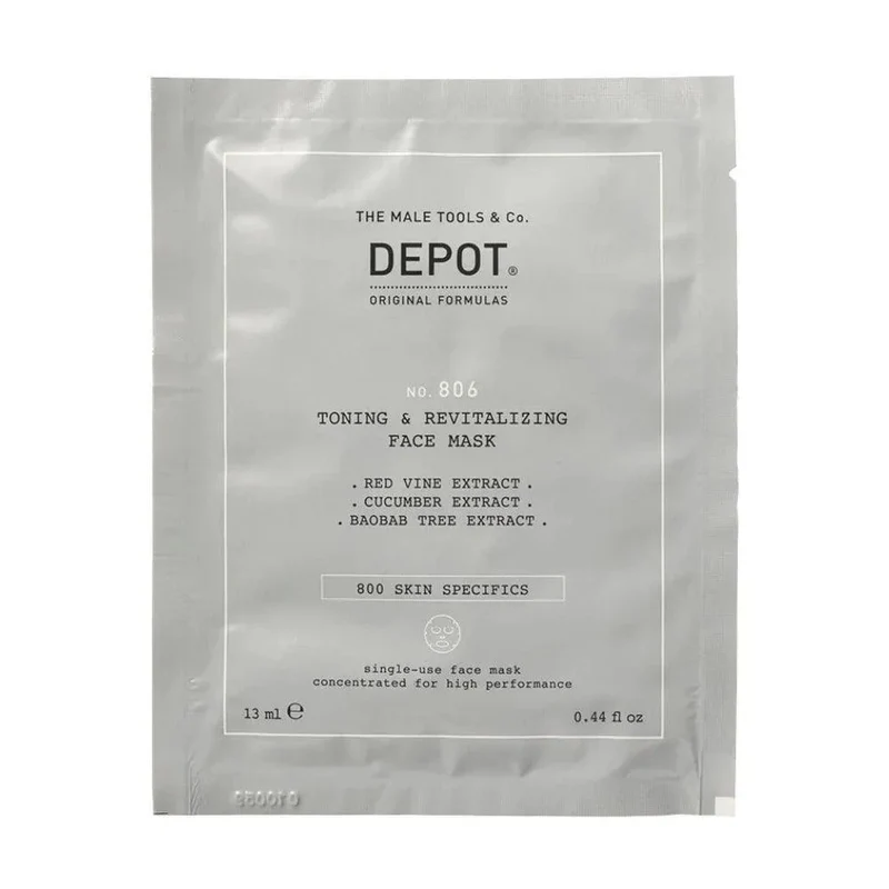 Depot No. 806 Toning & Revitalizing Face Mask 12x13ml