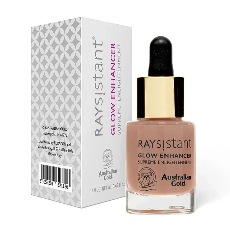 Australian Gold Raysistant Glow Enhancer illuminante liquido viso 14ml