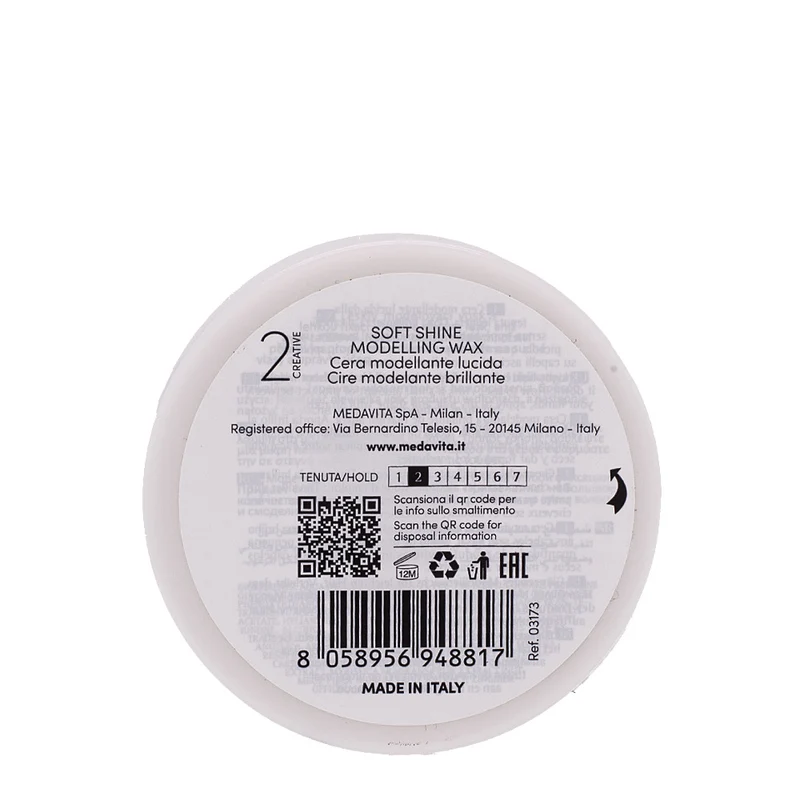 Medavita Idol Soft Shine Modelling Wax 2 100ml - cera modellante lucida