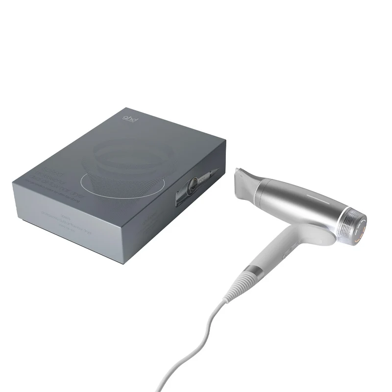 Ghd Speed Silver White - asciugacapelli ionico