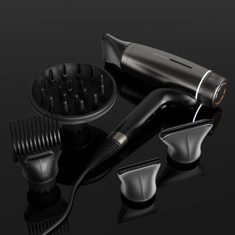 Ghd Speed Black - asciugacapelli ionico