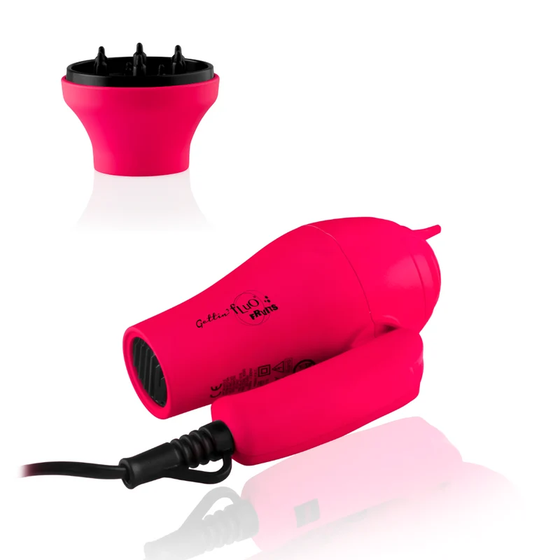 Labor Gettin' fluo Fruits Mini Asciugacapelli da viaggio