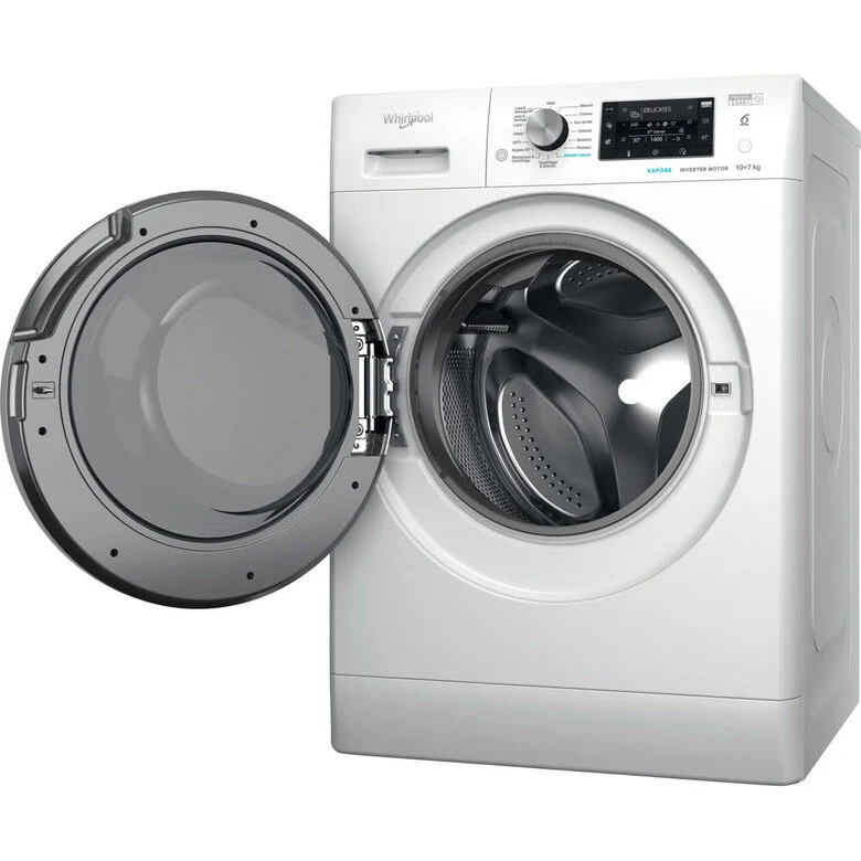 Whirlpool FreshCare Lavasciuga a libera installazione - FFWDD 107436 BSV IT
