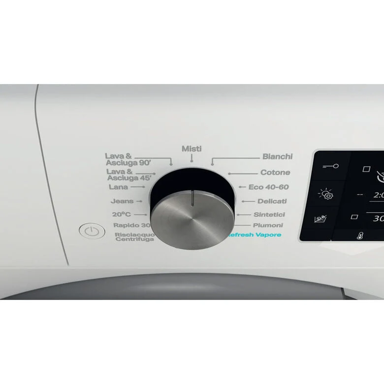 Whirlpool FreshCare Lavasciuga a libera installazione - FFWDD 107436 BSV IT