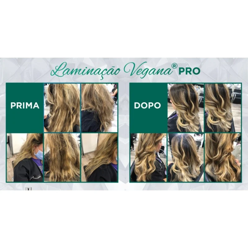 Retrò Kit Laminacao Vegana Laminazione Capelli Kit 4pz